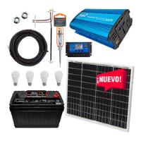 Kit Solar 400 Watts, Batería Akku, Completo Listo Para Usar segunda mano   México 