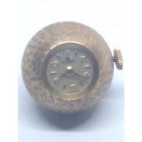 Reloj  Bucherer Esférico Vintage 17 Joyas Chapeado En Oro , usado segunda mano   México 