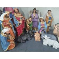 Figuras Nacimiento Navideño Religioso Figuras 11 Pzs  segunda mano   México 