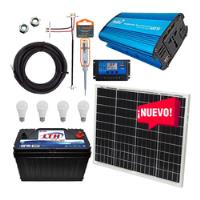 Kit Solar 400 Watts, Batería Lth, Completo Listo Para Usar. segunda mano   México 