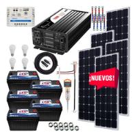 Kit Solar 3000 Watts Lth Inversor 1500w Onda Pura Contr. Pwm segunda mano   México 