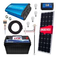 Kit Solar 750 Watts, Batería Lth, Completo Listo Para Usar segunda mano   México 
