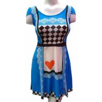 Disfraz: Vestido Para Dama Alice In Wonderland, Halloween segunda mano   México 