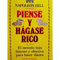 Piense Y Hágase Rico. Napoleón Hill. segunda mano   México 