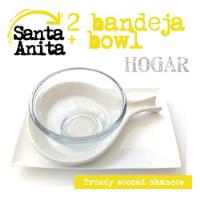 Bandeja Porcelana Blanco  Bowl. La Segunda Bazar segunda mano   México 