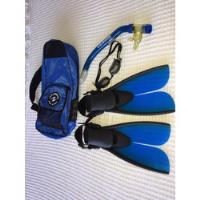 U.s. Divers. Kit De Buceo Med. 9-13 S/m. adidas. Natacion., usado segunda mano   México 