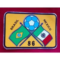 Calcomanía  Brasil  México  Del 86 !! segunda mano   México 