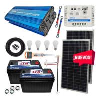 Kit Solar 1100 Watts, Baterías Lth, Completo Listo Para Usar segunda mano   México 