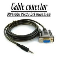 Cable Conector Db9 Hembra A Jack 2.5 Mm Macho segunda mano   México 