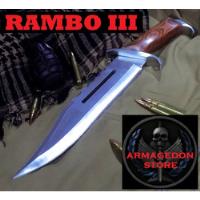 Cuchillo Rambo 3 Stallone Militar Supervivencia Comando segunda mano   México 