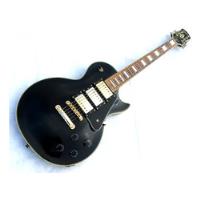 Usado, Guitarra Eléctrica EpiPhone Les Paul Custom Black Beauty  segunda mano   México 