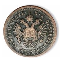 Moneda 1 Kreuzer Austria 1851-b segunda mano   México 