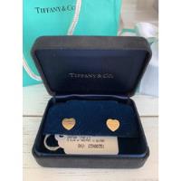 Aretes De Oro Amarillo En Forma De Corazón Tiffany & Co, usado segunda mano   México 