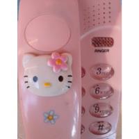 Teléfono Alámbrico De Hello Kitty Para Niña, usado segunda mano  Coyoacán