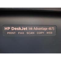 Multifunción Hp Deskjet Ink Advantage 4675 Duplex Wifi Adf segunda mano   México 