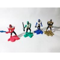 Figuras Power Rangers Super Samurais- Mcdonald's 2013- 4 Pzs segunda mano   México 