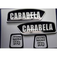 Usado, Calcomania,vinil,stickers. Para Moto Carabela Mini 100cc segunda mano   México 