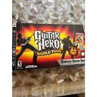 Guitar Hero World Tour Playstation 3 Ps3 Grial Guitarra segunda mano   México 