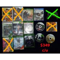 Juegos Xbox 360, Wii, Xbox One, Ps4, Xbox 360, N3ds 349 C/u segunda mano   México 
