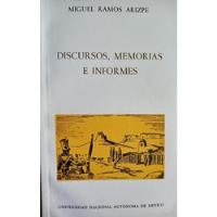 Libro Discursos, Memoria E Informes No 36 Ramos Arizpe 110a9 segunda mano   México 