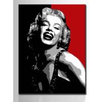 Cuadro Decorativo Oleo Marilyn Monroe Pop Art Pintado A Mano segunda mano   México 