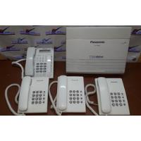 Conmutador Panasonic Kx-tes824 + Kx-t7730 Y 3 Teléfonos  segunda mano   México 