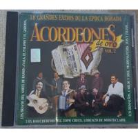 Acordeones De Oro - Vol 2 (cd Original) segunda mano   México 