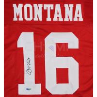Jersey Autografiado Joe Montana San Francisco 49ers Retro Cs segunda mano   México 