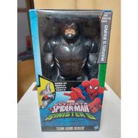 Marvel Rhino Ultimate Marvel Spiderman Titan Hero Serie 30cm segunda mano   México 