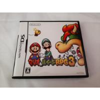 Mario Y Luigi Rpg 3,bowsers Inside De Ds,2ds,3ds,japones. segunda mano   México 