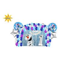 Kit Decoracion Fiesta Cumpleaños Globo Olaf Frozen 79p Nuevo segunda mano   México 