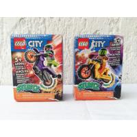 Lego City Paquete De 2 Motos Stuntz Demolition Y Wheelie segunda mano   México 