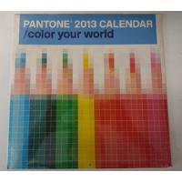 Pantone 2013 Calendar Color Your World Usado *sk segunda mano   México 