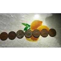 Monedas De $20 Centavos 1944, 1955, 1960, 1965 Y 1970 segunda mano   México 