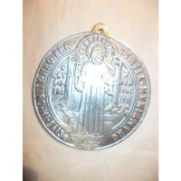 Medalla San Benito, Pewter. 12 Cm segunda mano   México 