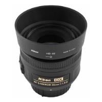 Lente Nikon Dx Af-s Nikkor 35mm 1:1.8g F1.8 Caja Semi Nuevo segunda mano   México 