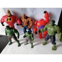 Marvel Hulk Mole Baymax Los Increíbles Coleccion Rojo, usado segunda mano   México 