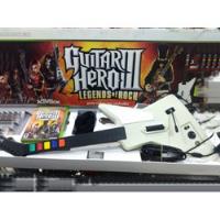 Usado, Guitarra Alambrica Original + Guitar Hero 3 Xbox 360 segunda mano   México 