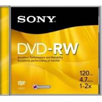 Disco Dvd-rw Sony Dmwe47ss Outlet 4.7 120 Mini 1-2x Caja /vc segunda mano   México 