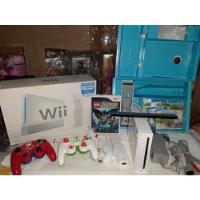 Wii Con Caja Y Homebrew,3 Controles Y Juego De Batman  segunda mano   México 