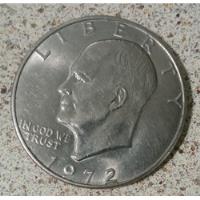 Moneda De 1 Dólar 1972 Presidente Eisenhower Excelente segunda mano   México 