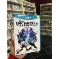Wii U Disney Epic Mickey 2 The Power Of Two segunda mano   México 