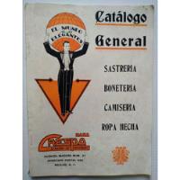 Usado, Casa Crespo Catálogo General De Ropa Y Sastrería C.1935 segunda mano   México 