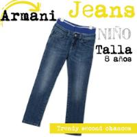 Jeans Azul Niño Armani Pretina Elastica La Segunda Bazar segunda mano   México 