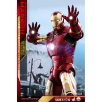 Iron Man Mark Iii Deluxe Version 1/4 Hot Toys Con Caja Café segunda mano   México 