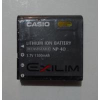 Batería Casio Exilim Np-40 Para Casio Exilim Ex-z40 segunda mano   México 