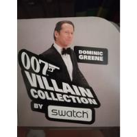 James Bond 007 / Reloj Swatch Villain Collection Greene  segunda mano   México 