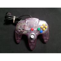 Control Original N64 Nintendo 64 Translúcido Morado segunda mano   México 