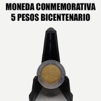 monedas 5 pesos bicentenario segunda mano   México 