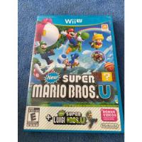 New Super Mario Bros U + New Super Luigi U Nintendo Wii U!!! segunda mano   México 